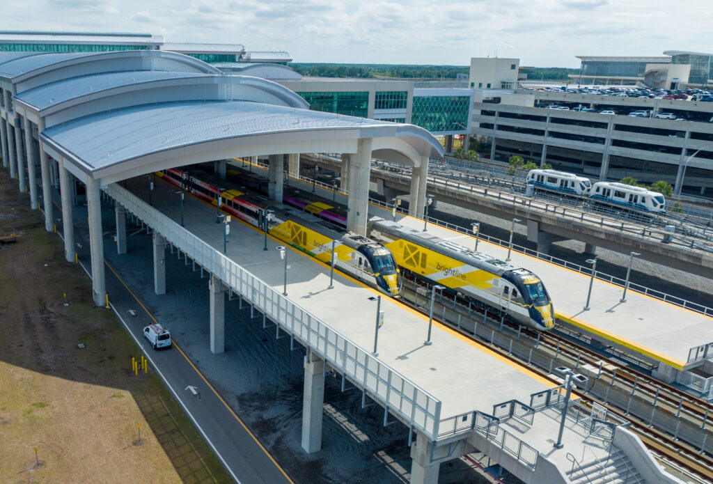 Brightline começa em Orlando neste verão norte-americano