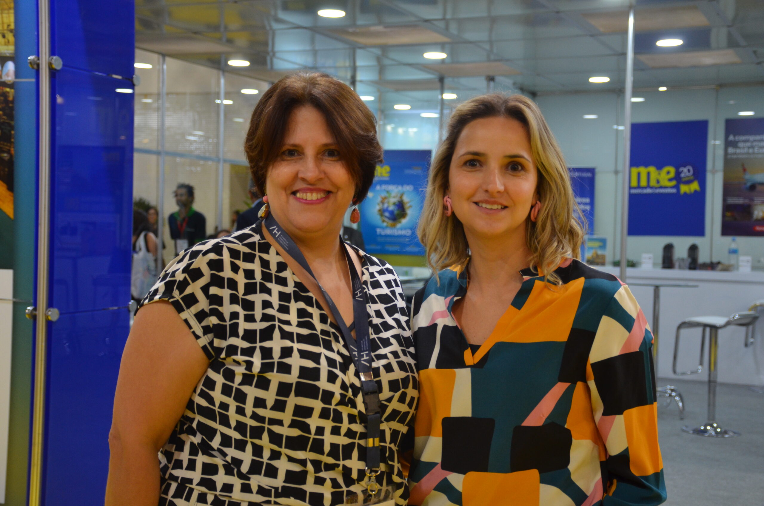 Eliana Jubert, da Transamerica Bela Cintra e Débora Carvalheira, da Atlantica Hotels Eliana Jubert, da Transamerica Bela Cintra e Débora Carvalheira, da Atlantica Hotels