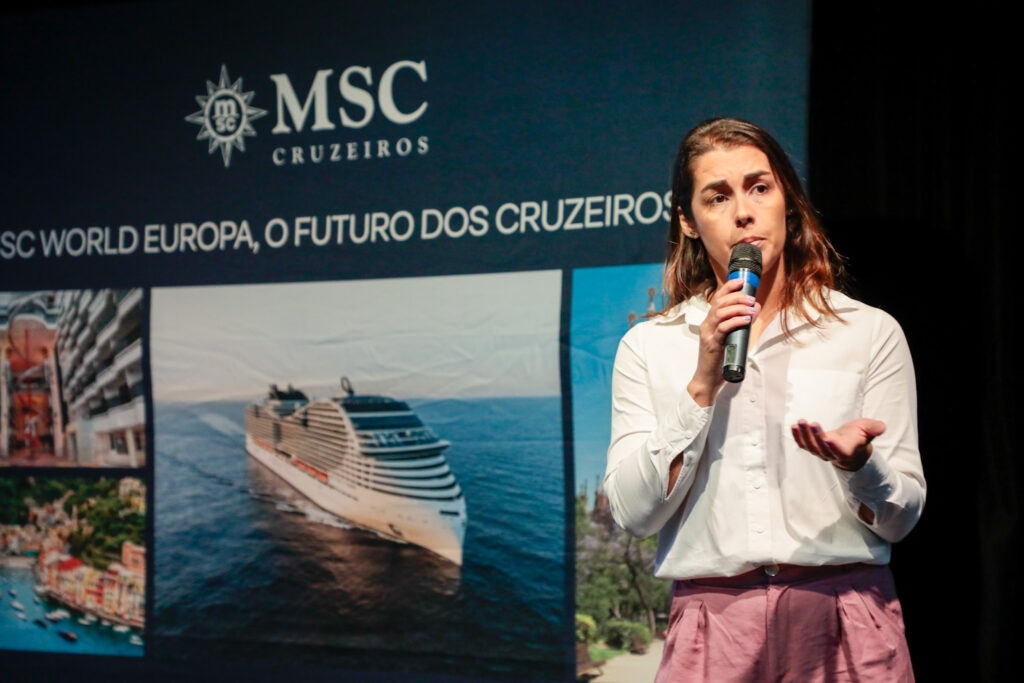 Elisangela Silva, coordenadora de Vendas da MSC Cruzeiros
