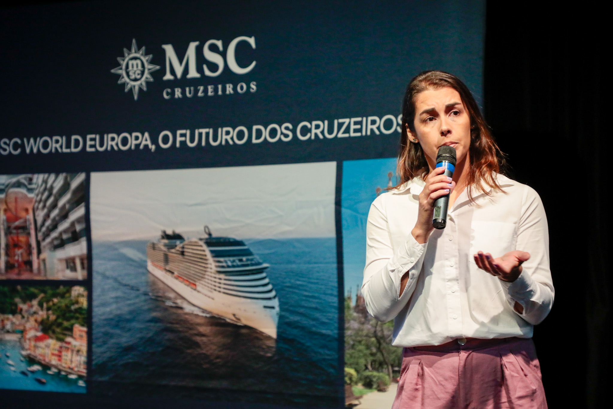 Elisangela Silva, coordenadora de Vendas da MSC Cruzeiros Elisangela Silva, coordenadora de Vendas da MSC Cruzeiros