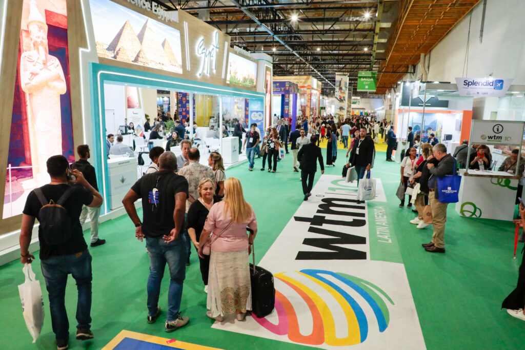 Entrada da WTM LA Setor de eventos fecha semestre como um dos principais geradores de empregos no Brasil