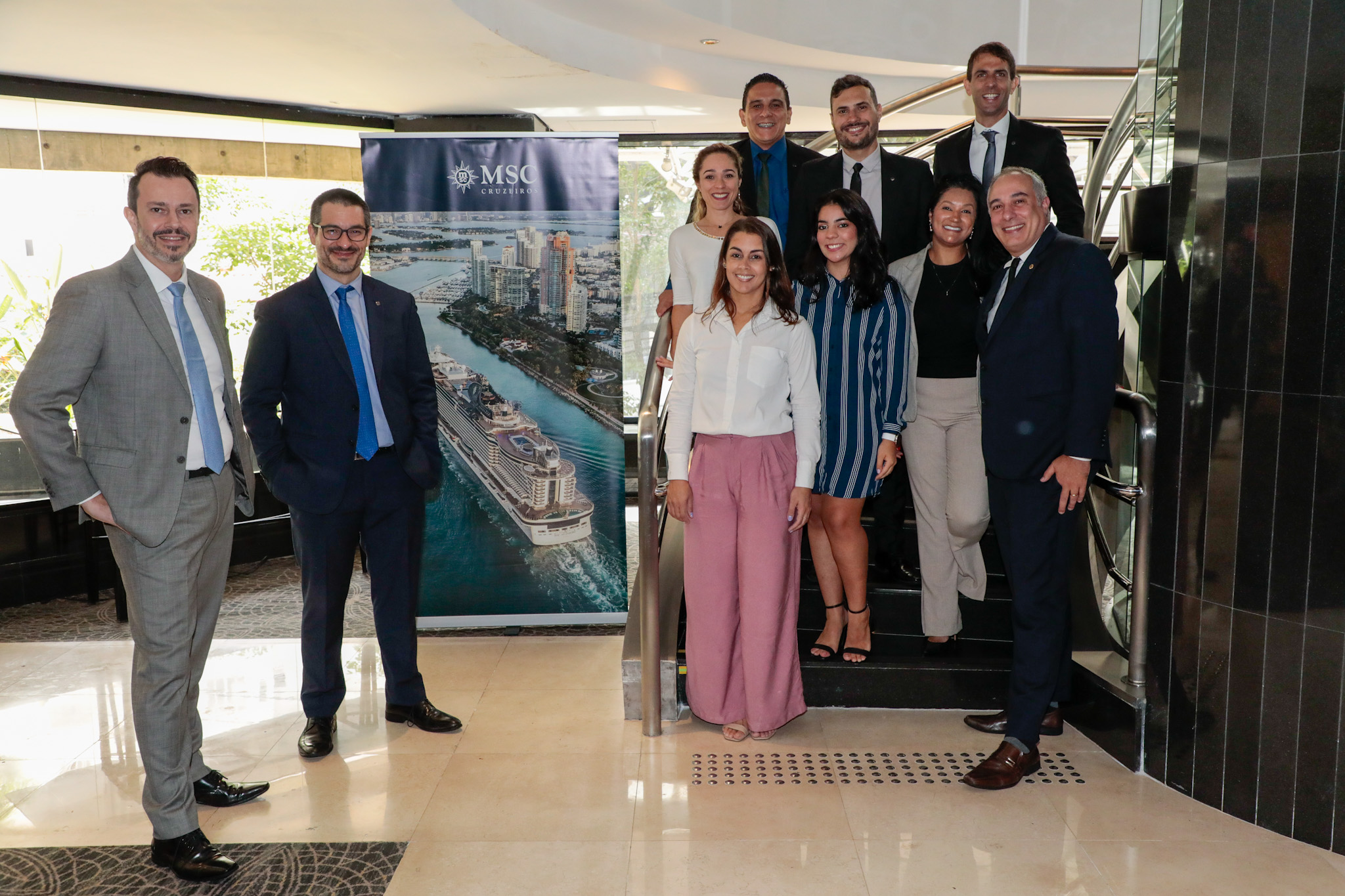Equipe da MSC Cruzeiros Equipe da MSC Cruzeiros