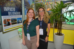 Fernanda Zebral e Livia Ribeiro, da MSC Cruzeiros