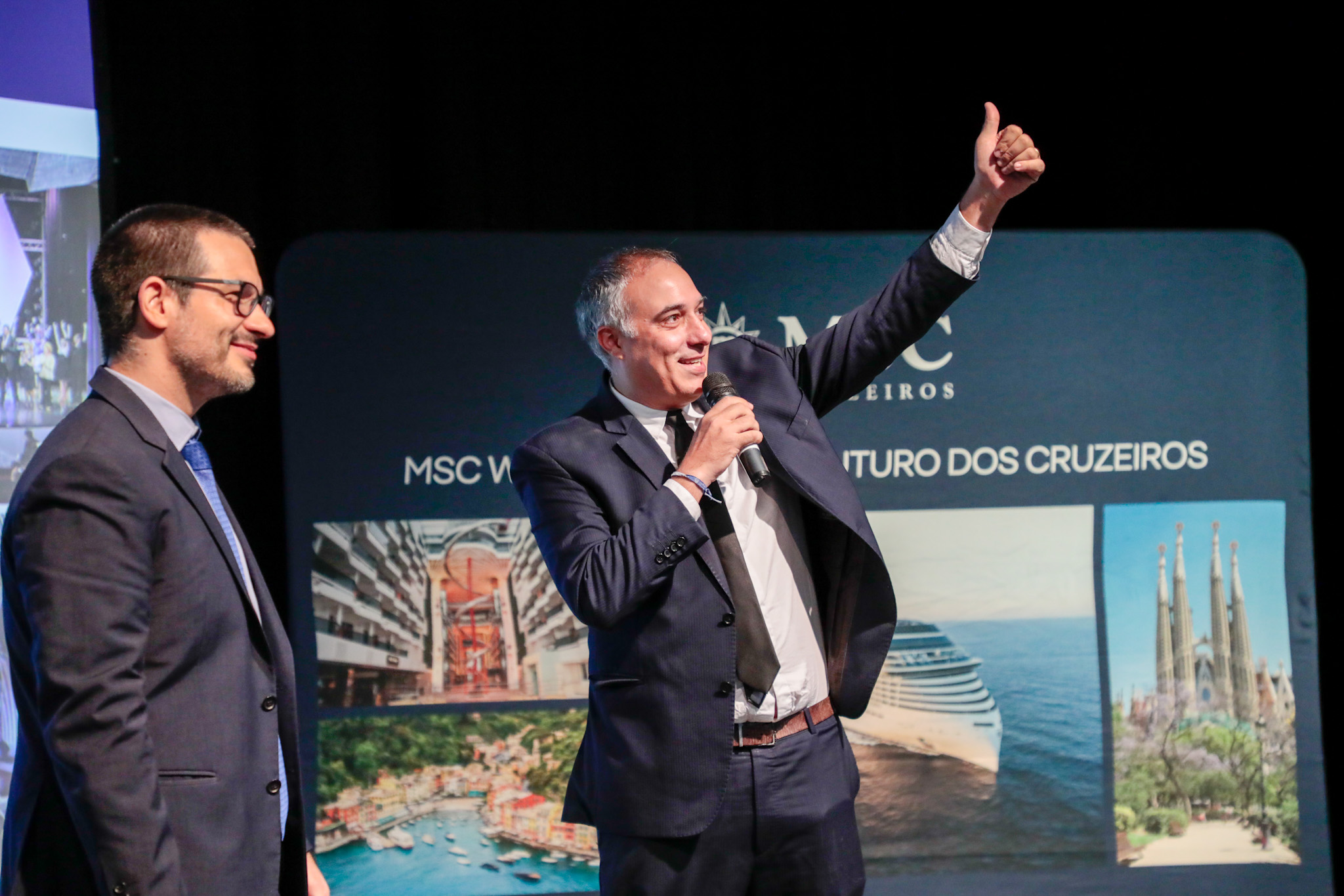 Ignacio Palacios e Roberto Affonseca, MSC Cruzeiros , MSC Ignacio Palacios e Roberto Affonseca, MSC Cruzeiros , MSC
