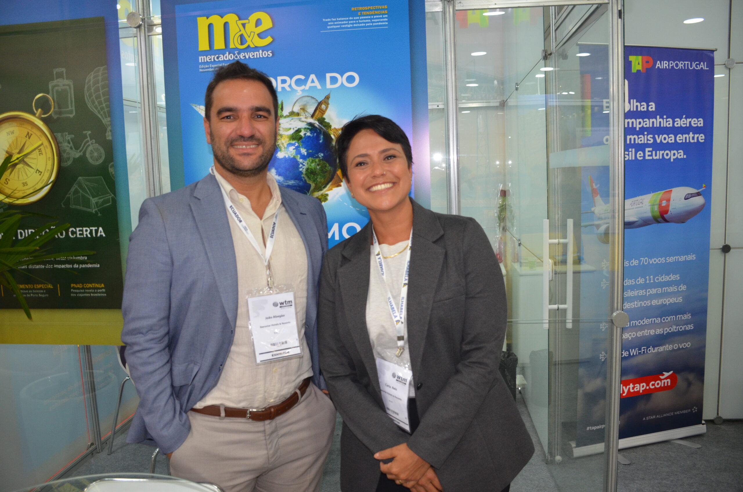 João Abegão e Carla Reis, da Ibertostar Hotels & Resorts João Abegão e Carla Reis, da Ibertostar Hotels & Resorts