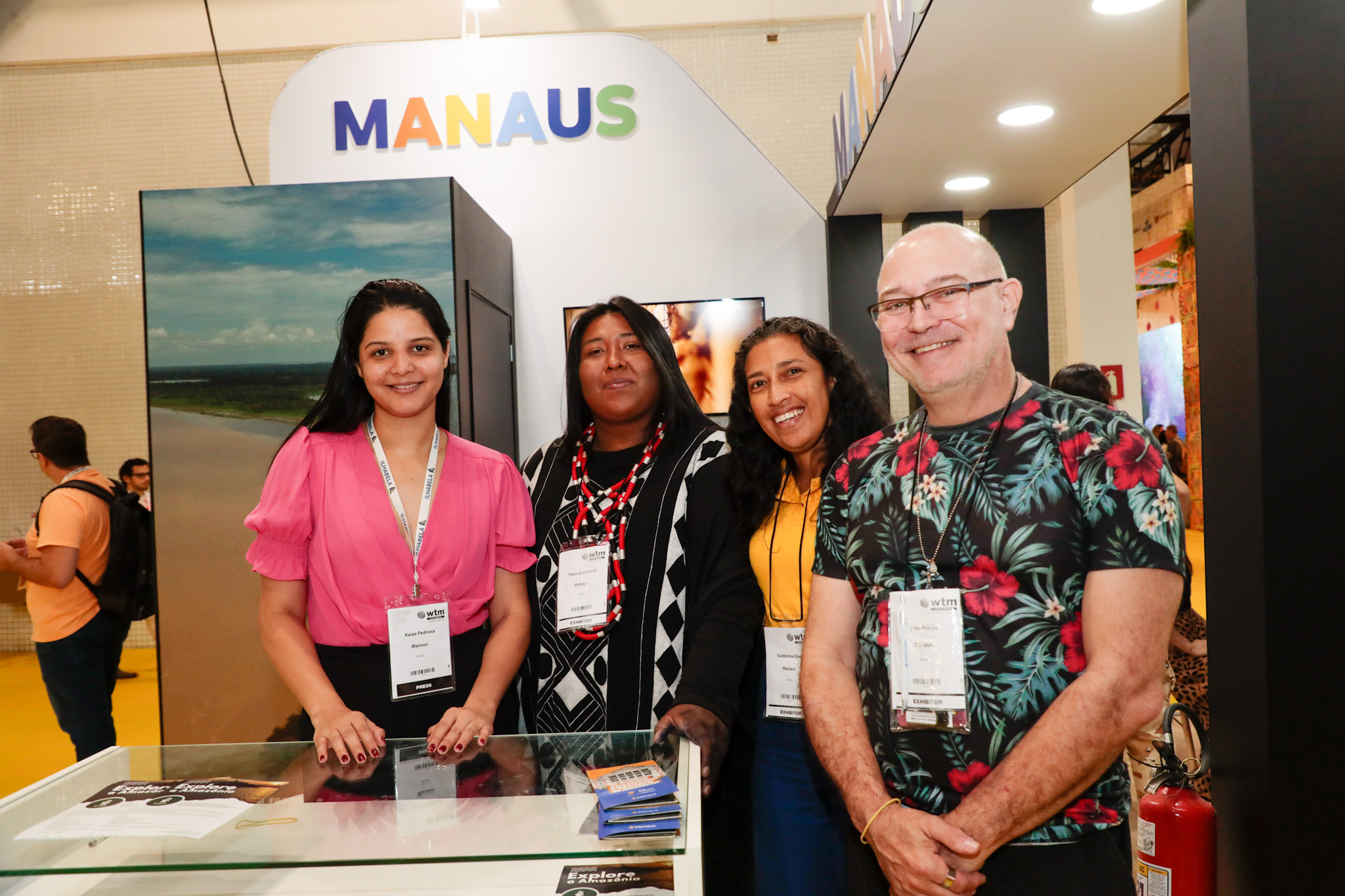 Kaiser Pedrosa, Thais Gonçalves, Valdenise Doce e João Araújo, Manaus Kaiser Pedrosa, Thais Gonçalves, Valdenise Doce e João Araújo, Manaus