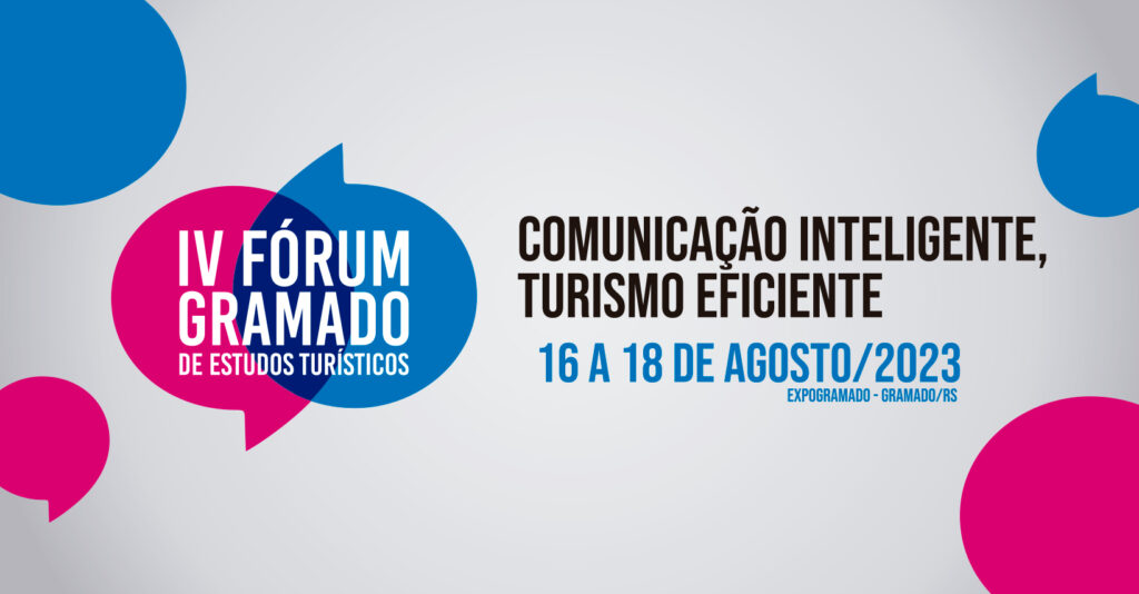 Logo 2023 02 Marcado para agosto, Fórum Gramado de Estudos Turísticos ganha nova logomarca