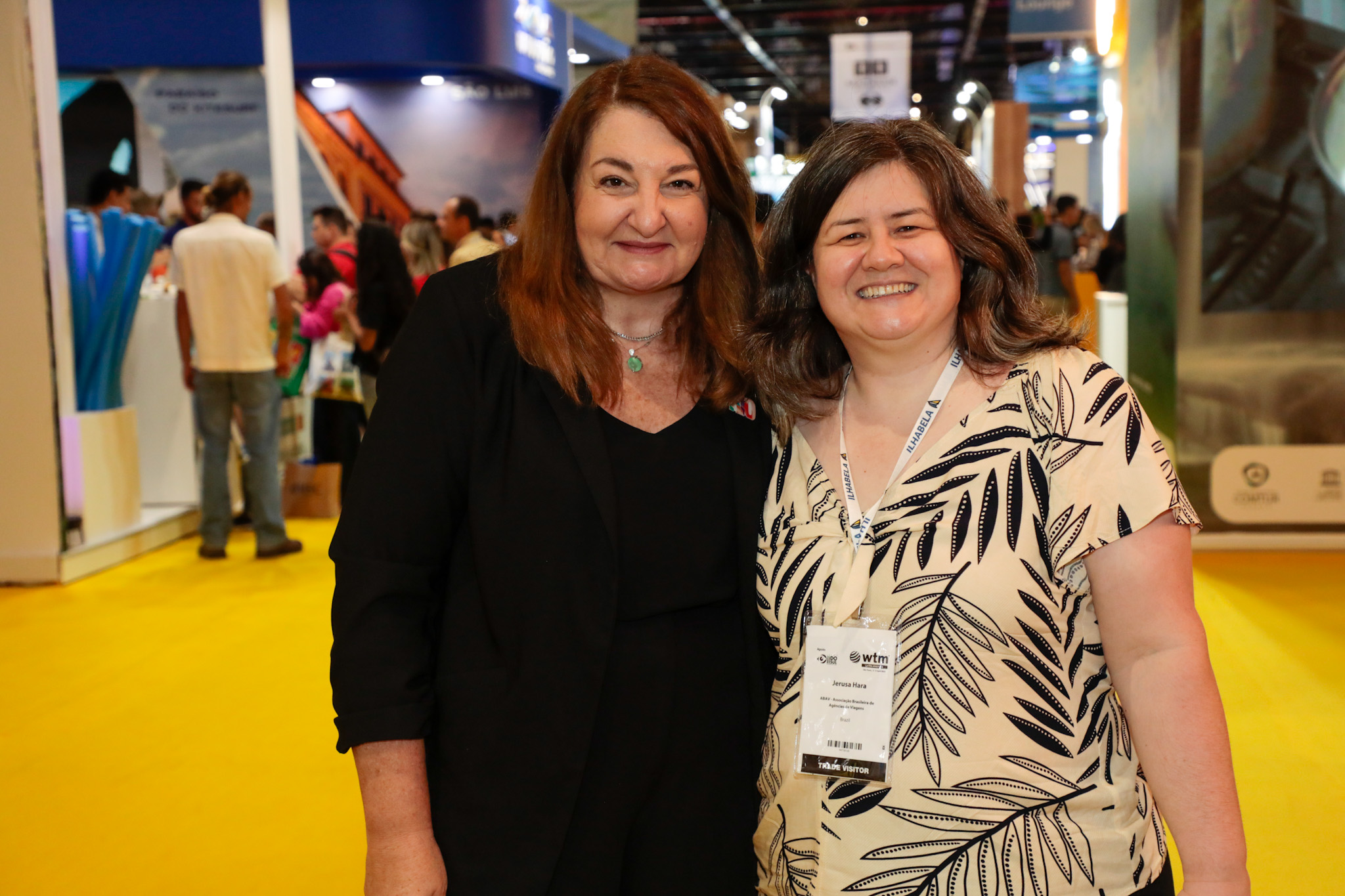 Magda Nassar e Jerusa Hara, da Abav Nacional Magda Nassar e Jerusa Hara, da Abav Nacional