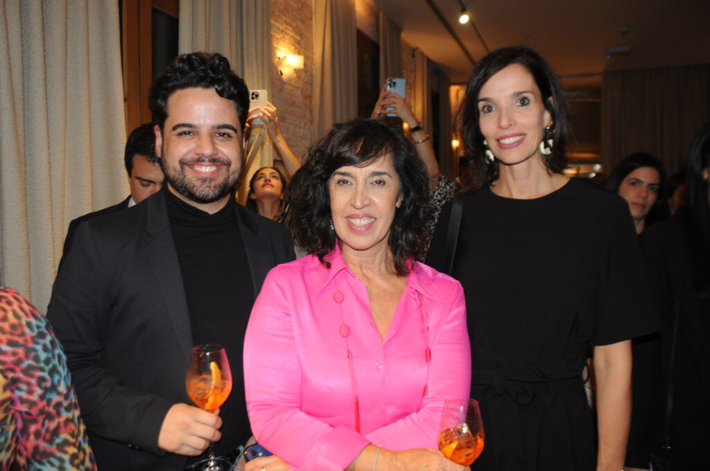 Marcus Motta, da Teresa Perez, Sylvia Silva, da Embark Beyond Brasil, e Melissa Fernandez, da Teresa Perez
