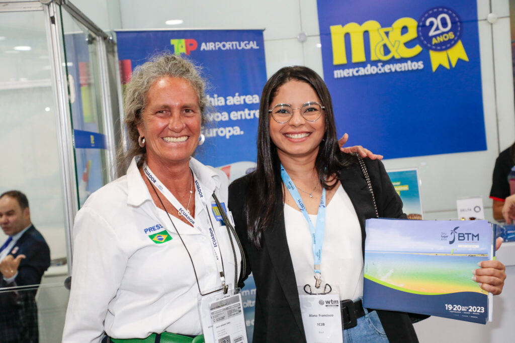 Mari Masgrau, do M&E, e Alana Francisco, da BTM