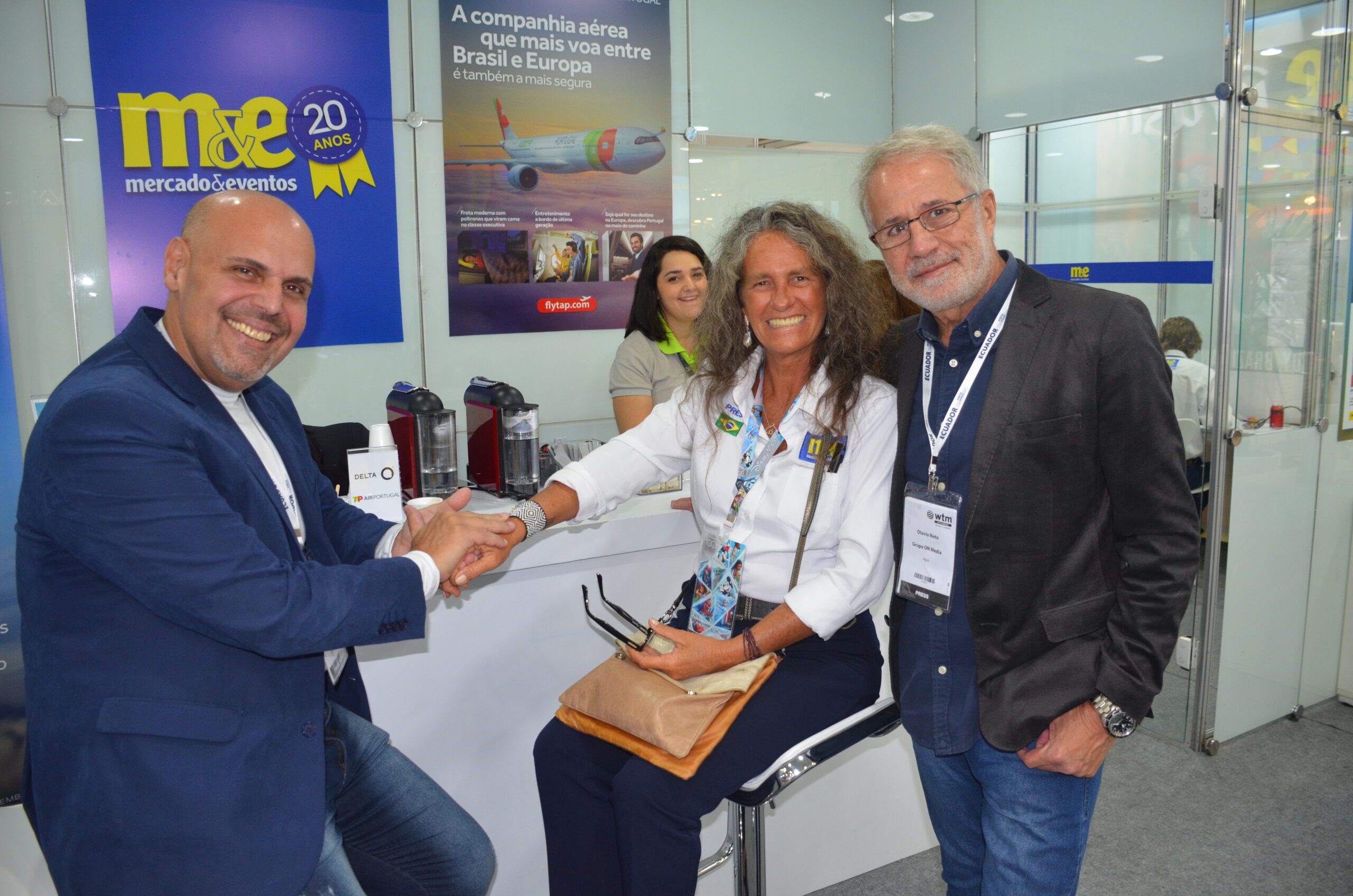 Mari Masgrau, do M&E e Otávio Neto Mari Masgrau, do M&E e Otávio Neto