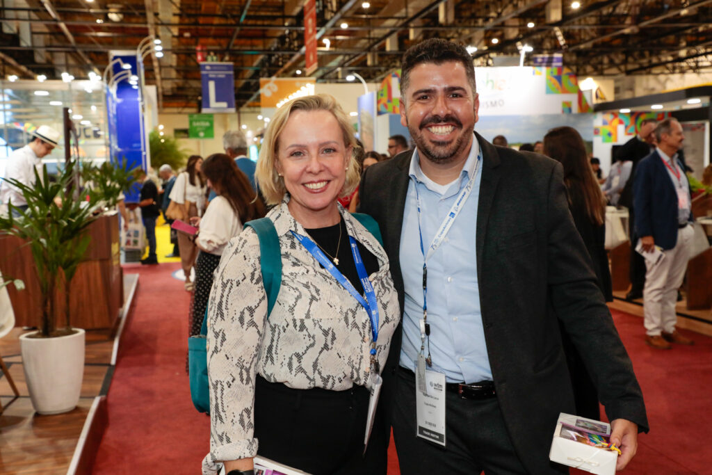 Mônica Afonso e Raphael De Lucca, da Copa Airlines