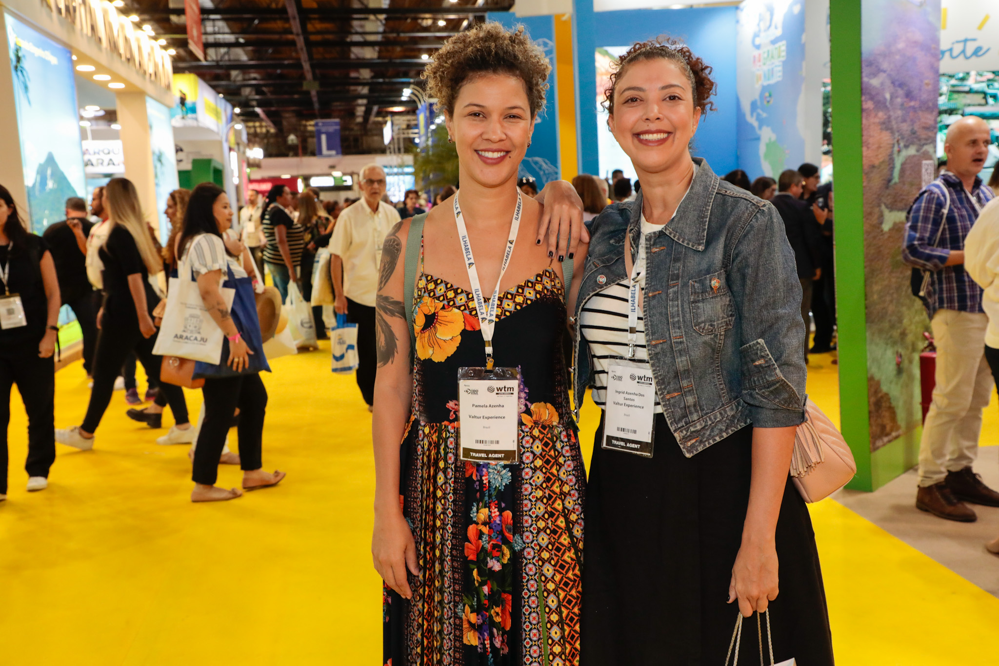 Pamela Azenha e Ingrid Azenha, da Valtur Experience Pamela Azenha e Ingrid Azenha, da Valtur Experience