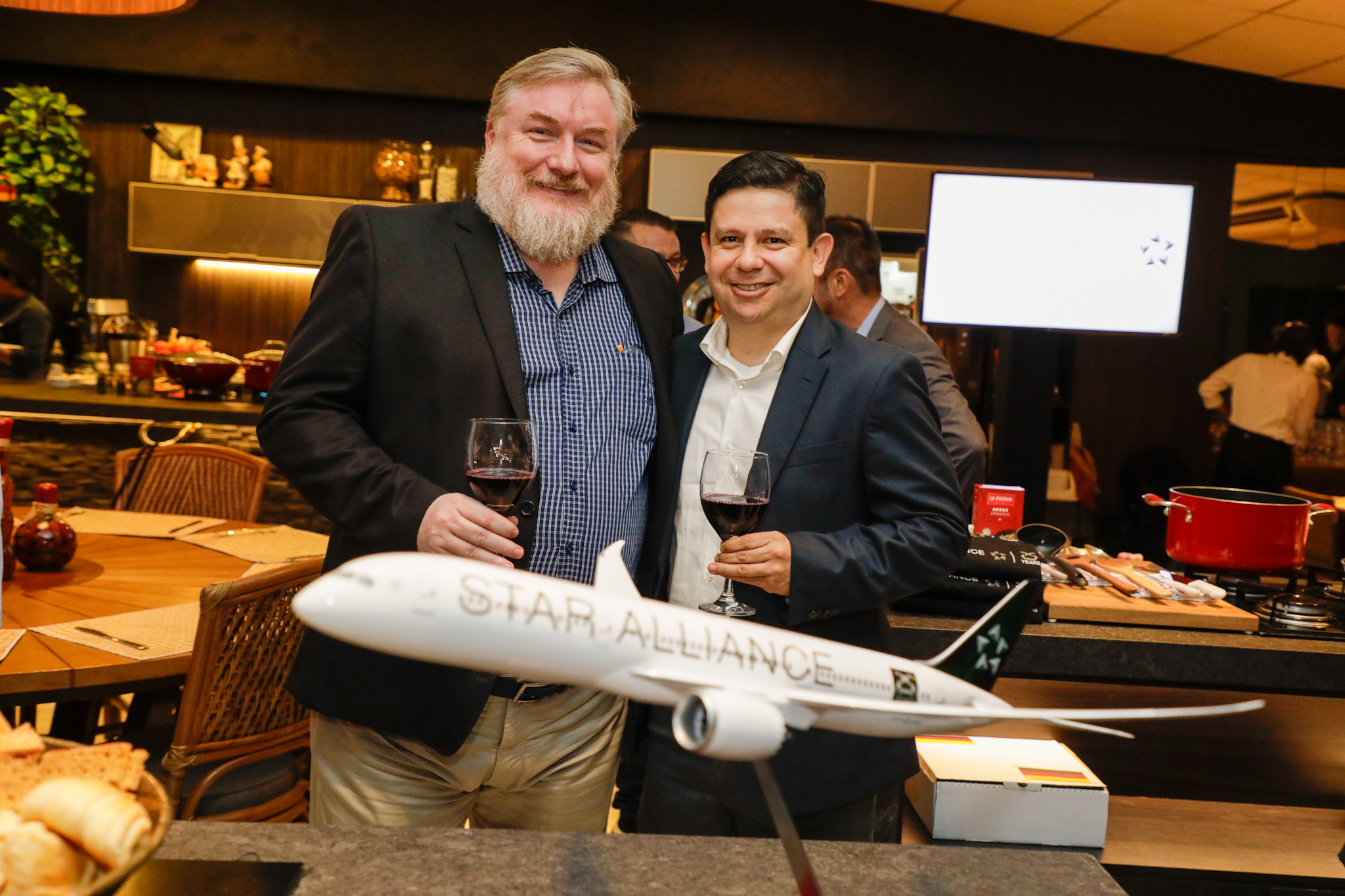 Paul Barry, da BCD Travel, Andres Vanegas, da CWT Paul Barry, da BCD Travel, Andres Vanegas, da CWT