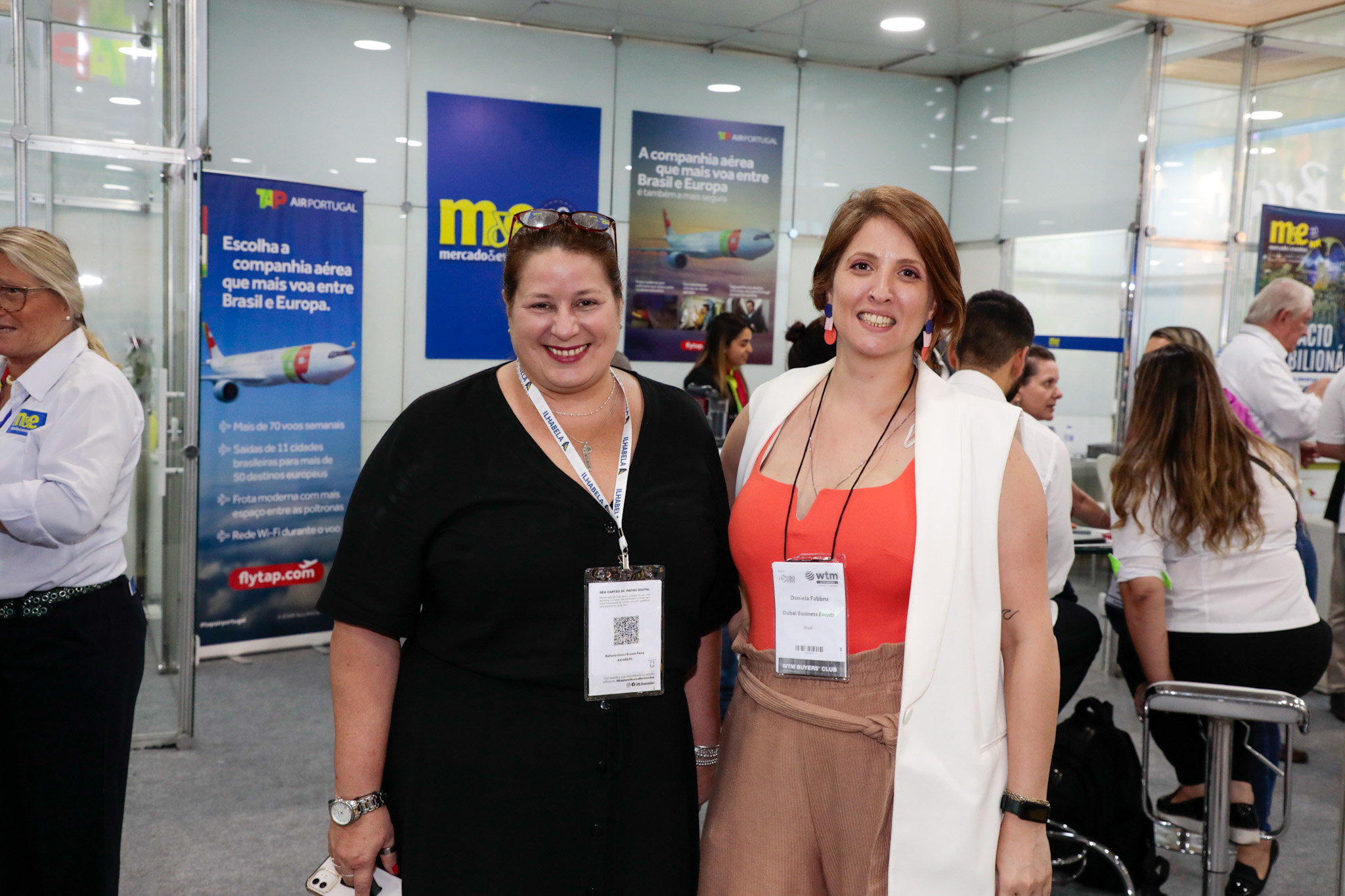 Rafaela Gross Brown, Aviareps, e Daniela Fabbru, Dubai Business Events Rafaela Gross Brown, Aviareps, e Daniela Fabbru, Dubai Business Events