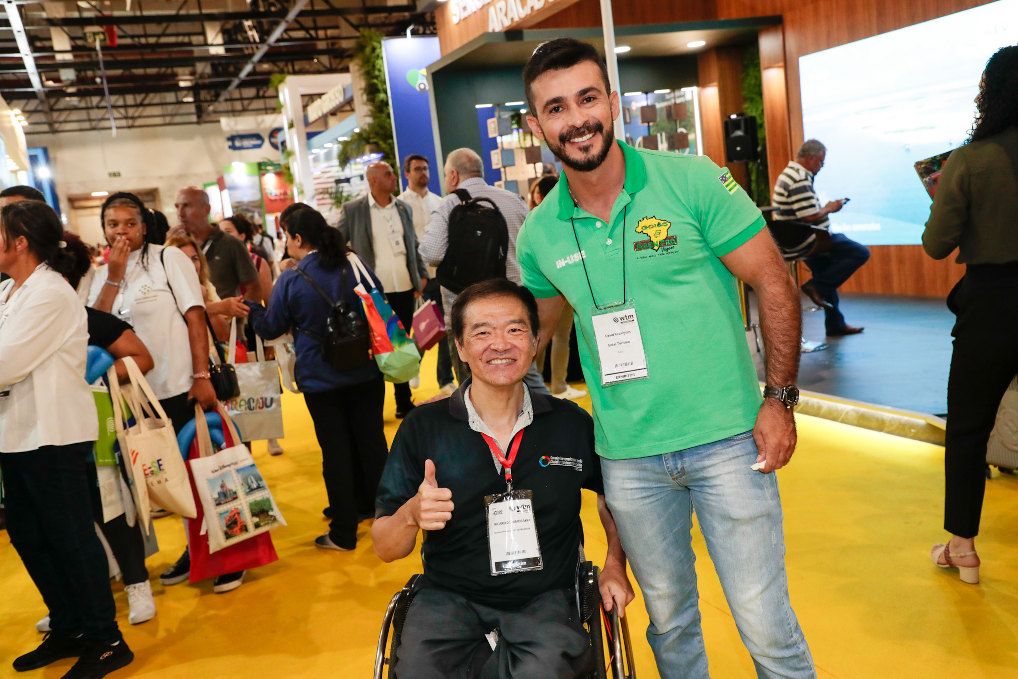 Ricardo Shimosakai, Acessibilidade, Inclusão e Turismo, e David Rodrigues, Goiás Turismo Ricardo Shimosakai, Acessibilidade, Inclusão e Turismo, e David Rodrigues, Goiás Turismo