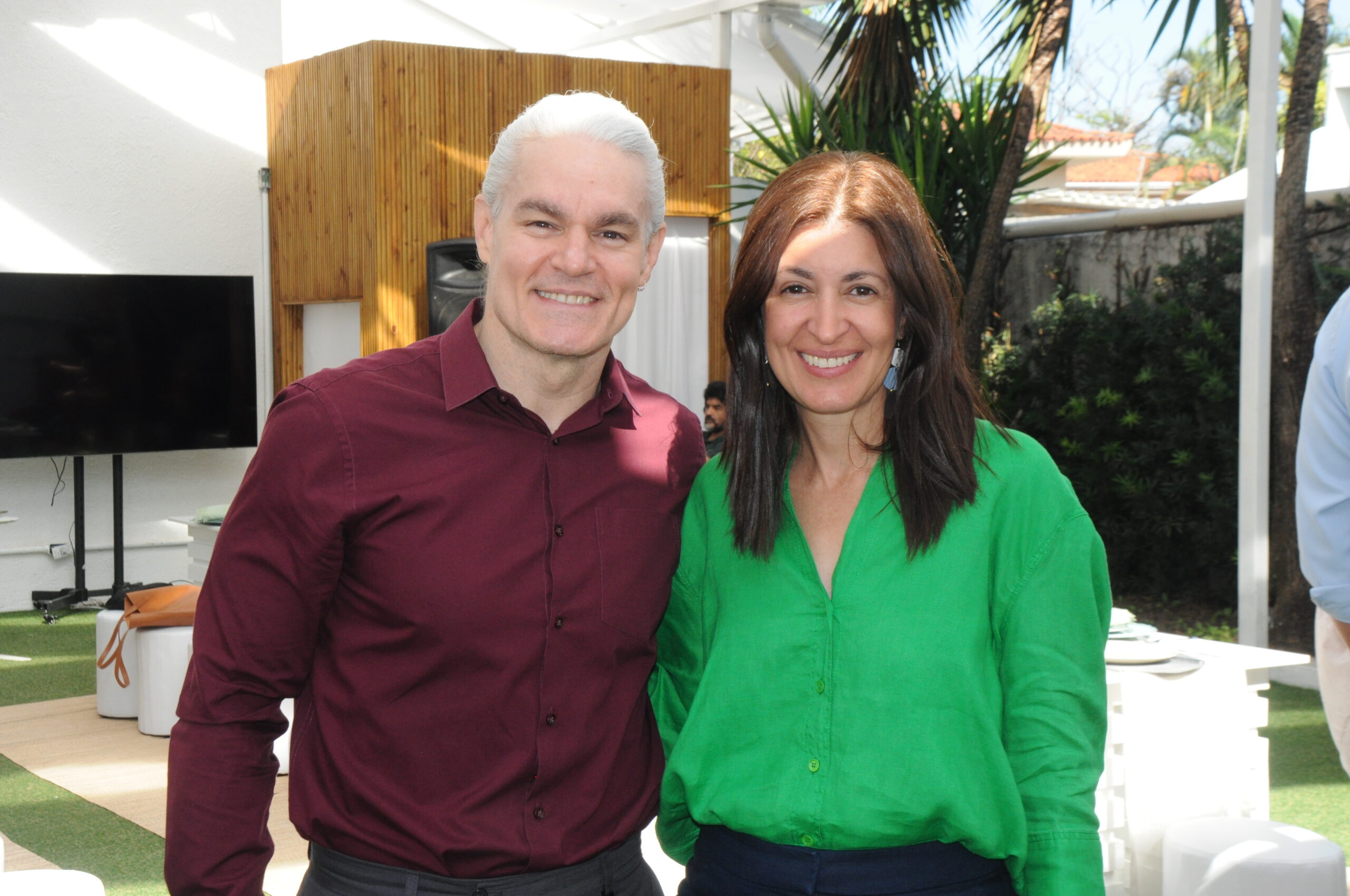 Rodrigo Pereira e Andrea Gabel, de St. Pete Rodrigo Pereira e Andrea Gabel, de St. Pete