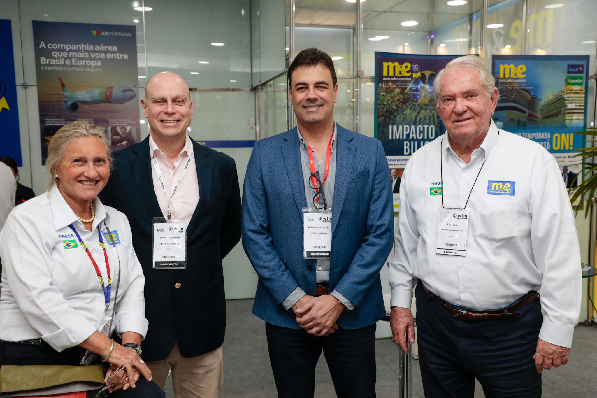 Rosa Masgrau, Lawrence Reinisch, Deomar Assunção, Squad Viagem, Roy Taylor Rosa Masgrau, Lawrence Reinisch, Deomar Assunção, Squad Viagem, Roy Taylor