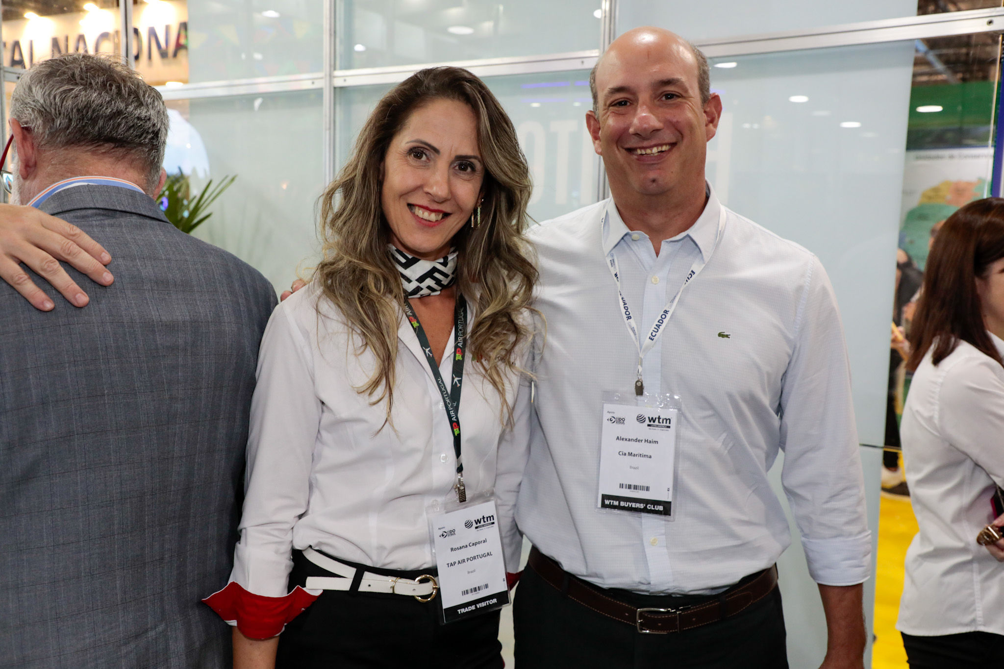 Rosana Caporal, TAP, e Alexander Haim, Cia Marítima Rosana Caporal, TAP, e Alexander Haim, Cia Marítima