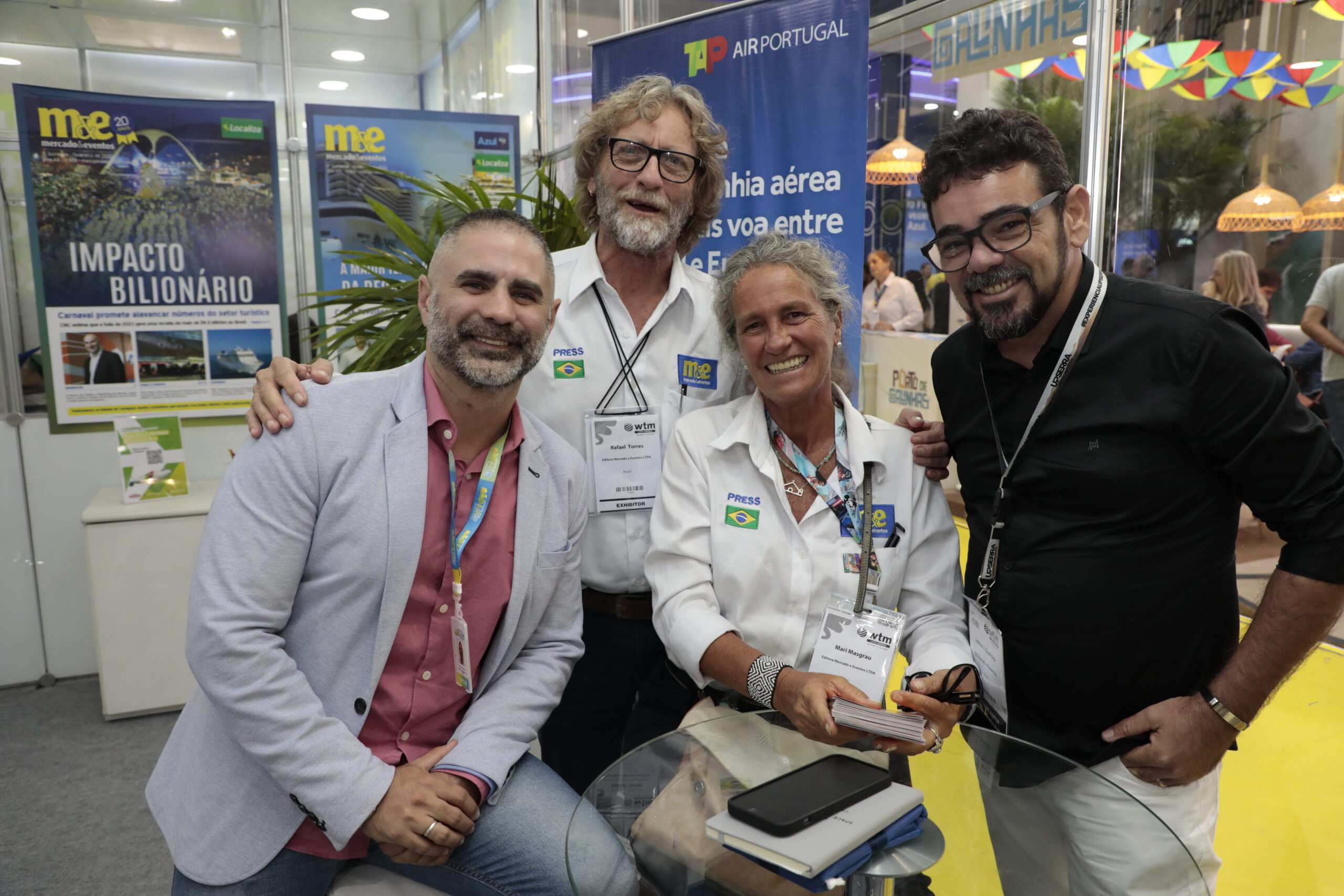 Saulo Santos, Rafael Torres, Rosa Masgrau e Adriano Queiroga Saulo Santos, Rafael Torres, Rosa Masgrau e Adriano Queiroga