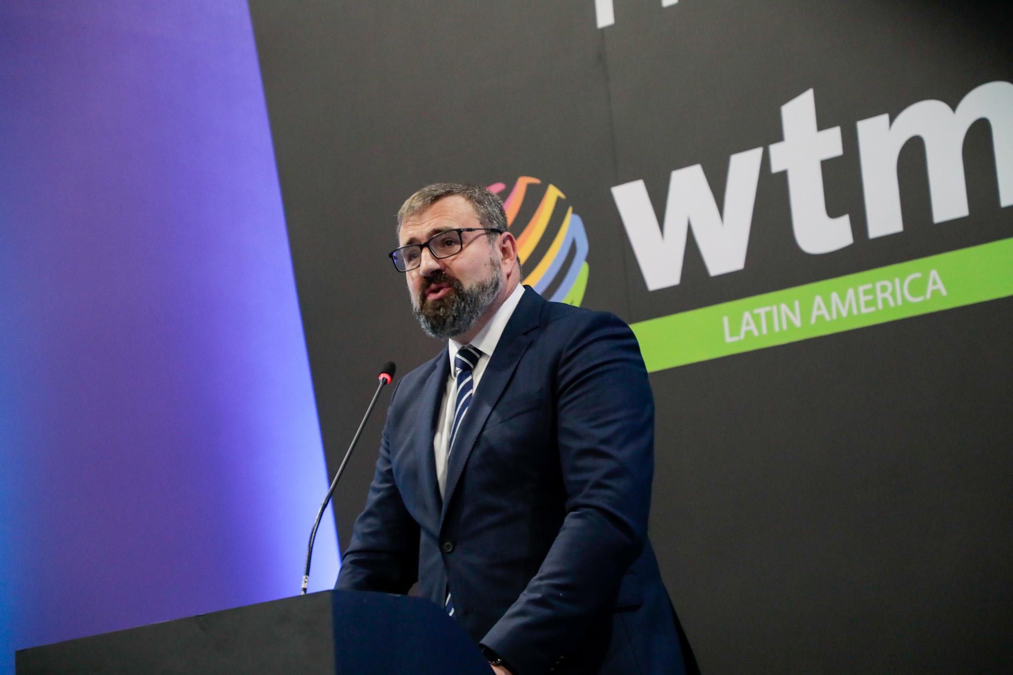 Vasyl Zhygalo, diretor de Portfólio Global dos Eventos WTM e ILTM Vasyl Zhygalo, diretor de Portfólio Global dos Eventos WTM e ILTM