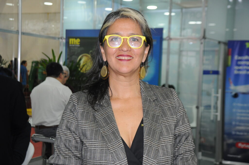 Veronica Lagos vice ministra do Chile Chile projeta meio milhão de turistas brasileiros em 2023