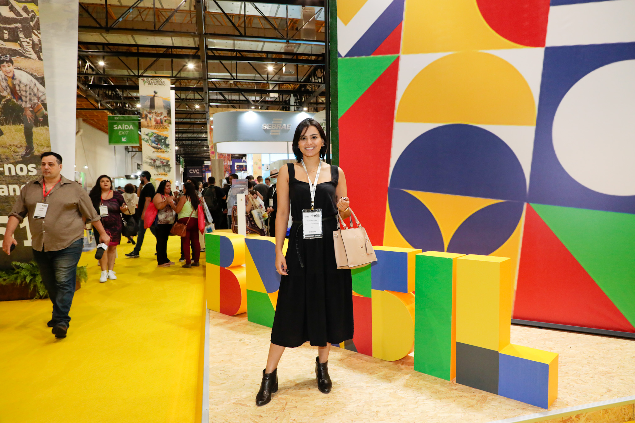 Victoria Di Paula, da Secretaria de Turismo da cidade de São Paulo Victoria Di Paula, da Secretaria de Turismo da cidade de São Paulo