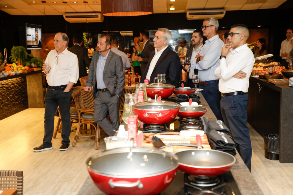 Cooking Show entre representantes da Star Alliance e seus parceiros Cooking Show entre representantes da Star Alliance e seus parceiros