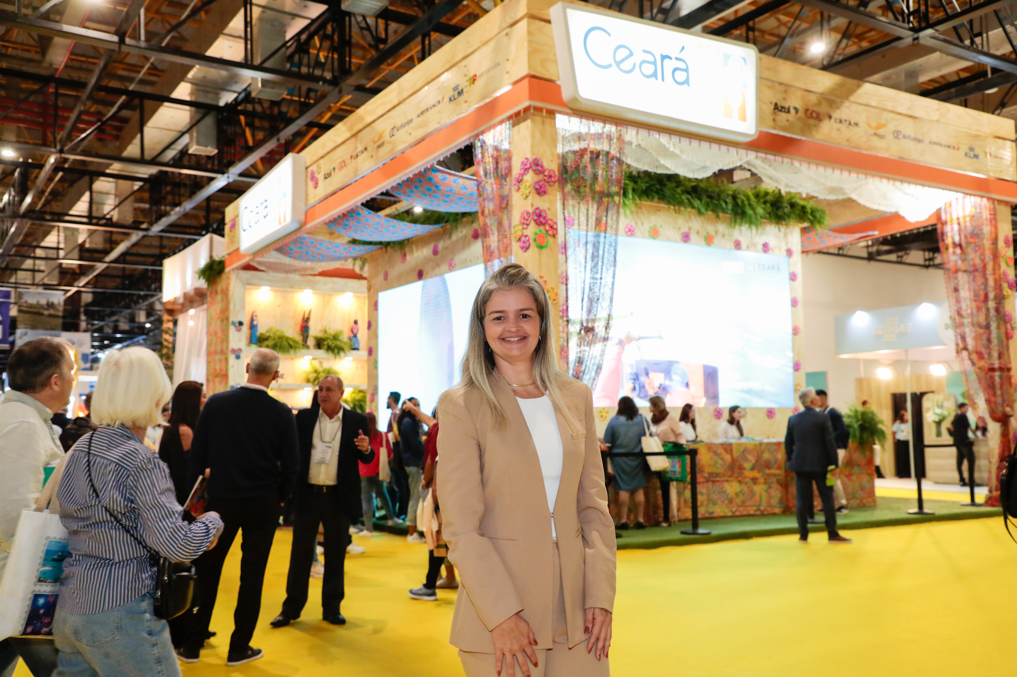 Yrwana Albuquerque, secretaria de Turismo do Ceará Yrwana Albuquerque, secretaria de Turismo do Ceará