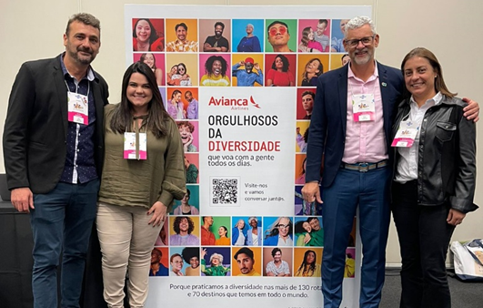 Avianca marca presença na 7ª Conferência Internacional da Diversidade Avianca marca presença na 7ª Conferência Internacional da Diversidade