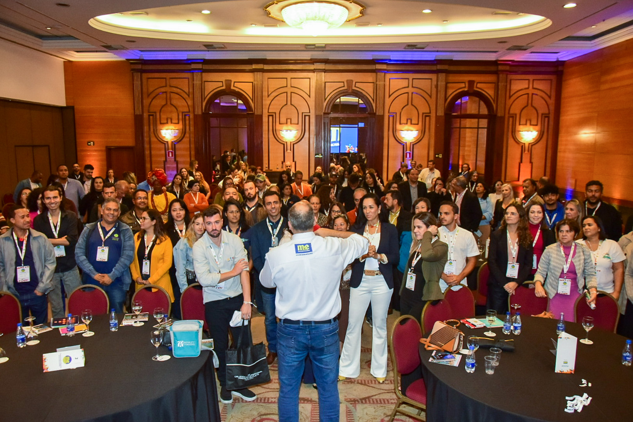 A terceira etapa teve a interação marcante dos agentes de viagens participantes A terceira etapa teve a interação marcante dos agentes de viagens participantes