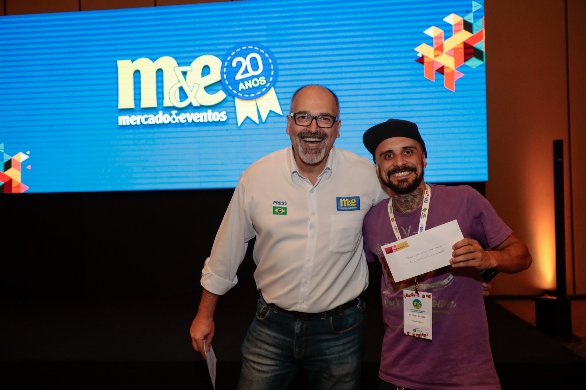 Arthur Prando, da Espaço Livre com Sérgio Gouveia, da Promo Arthur Prando, da Espaço Livre com Sérgio Gouveia, da Promo