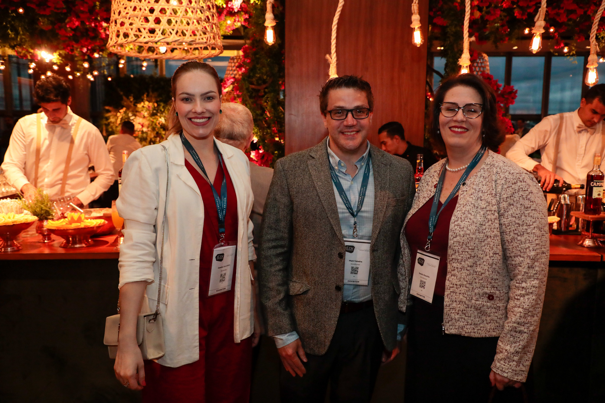 Camila Zuccoloto, Matt Teixeira, e Sandra Roscito, World Hotels Camila Zuccoloto, Matt Teixeira, e Sandra Roscito, World Hotels