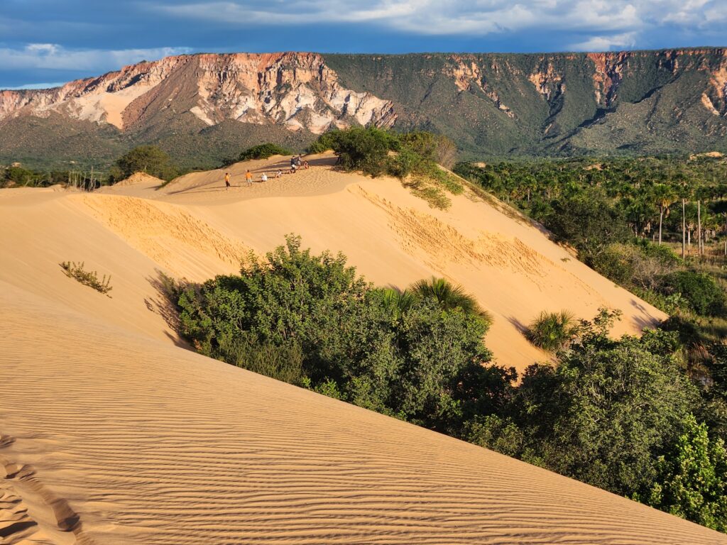 Caminhando pelas dunas