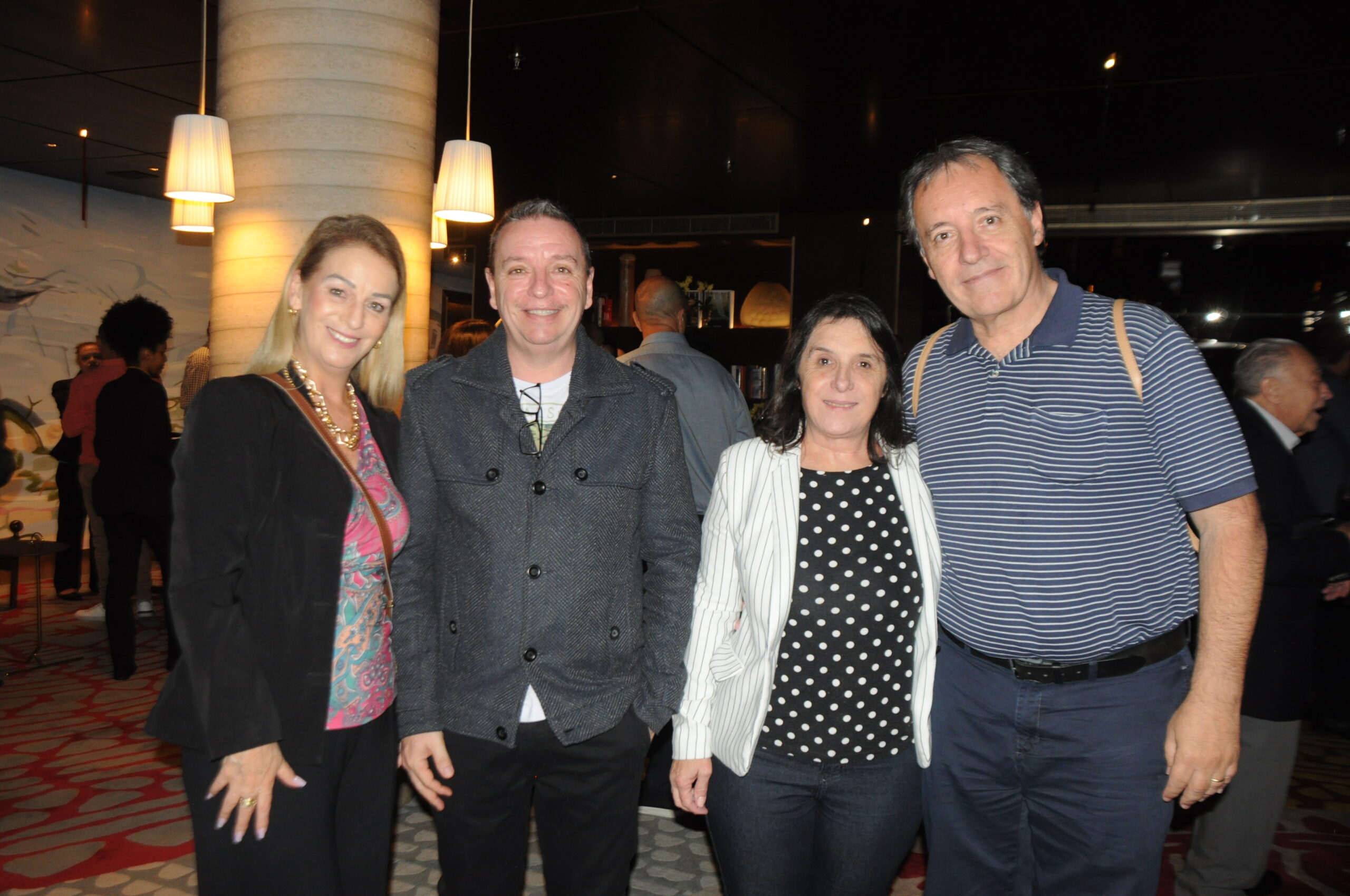 Carla Xavier, da Bella Multi Viagens, Marcio Rodrigues, da Santur Viagens, e Silvana e Algacir Sanchez, da TS Tour Carla Xavier, da Bella Multi Viagens, Marcio Rodrigues, da Santur Viagens, e Silvana e Algacir Sanchez, da TS Tour
