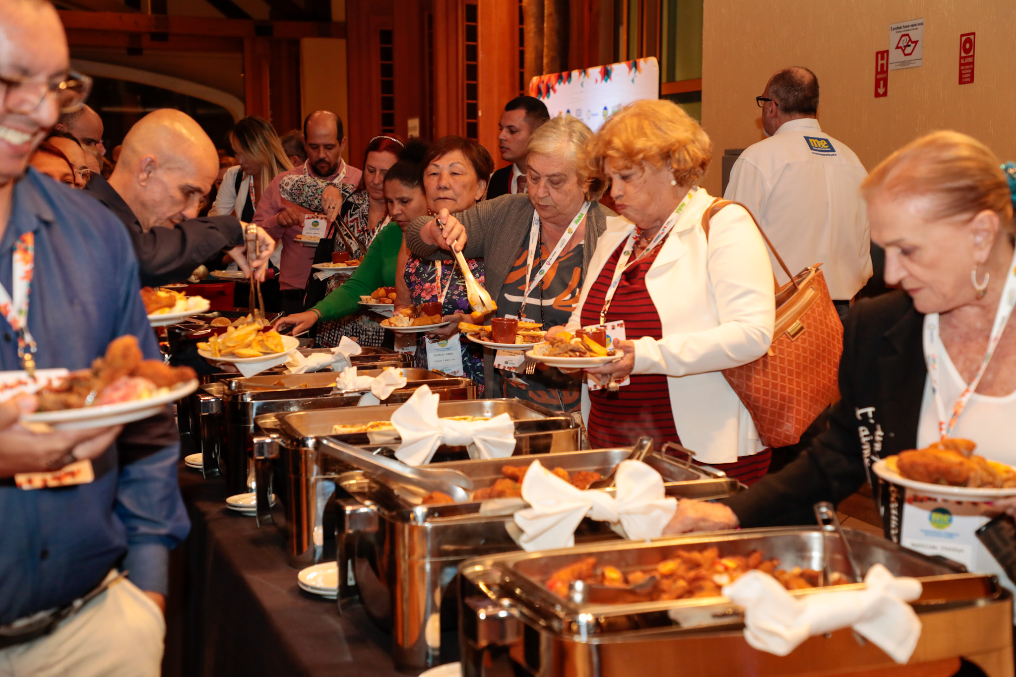 O coquetel de encerramento foi preparado pela equipe do Royal Palm Plaza O coquetel de encerramento foi preparado pela equipe do Royal Palm Plaza