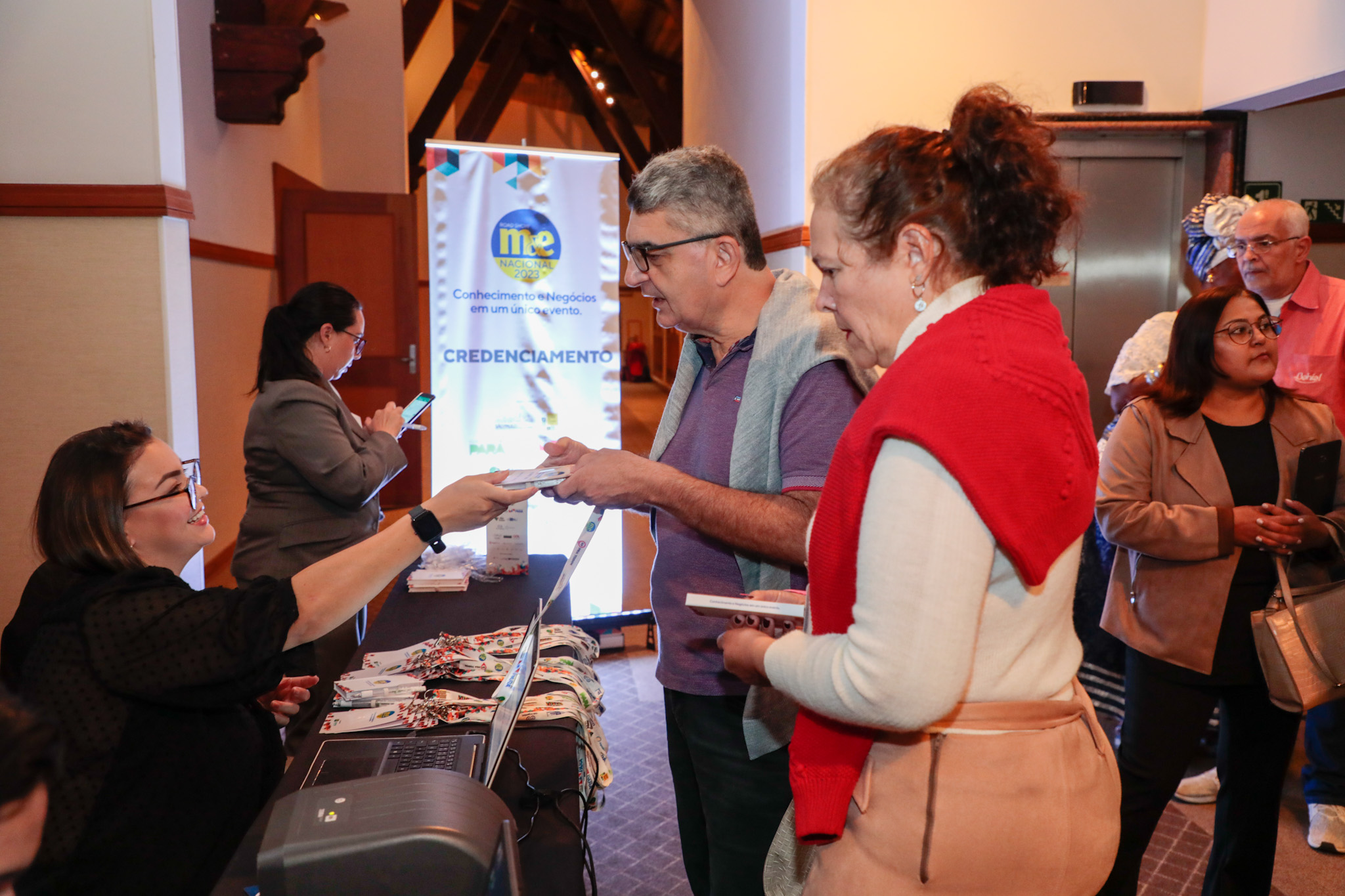 Credenciamento no Roadshow M&E Nacional 2023 Credenciamento no Roadshow M&E Nacional 2023