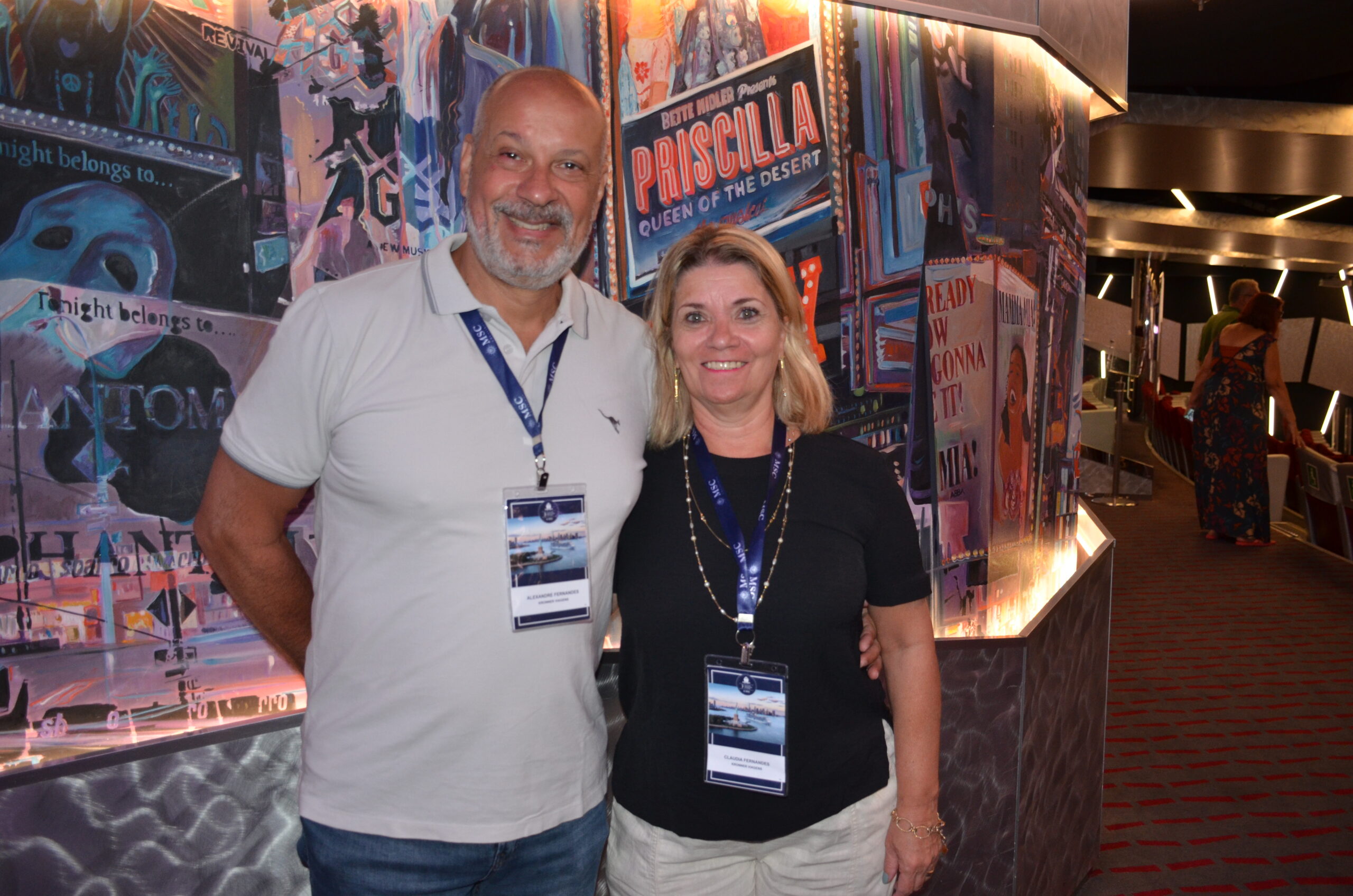 Alexandre e Claudia Fernandes, da Kronner Viagens Alexandre e Claudia Fernandes, da Kronner Viagens
