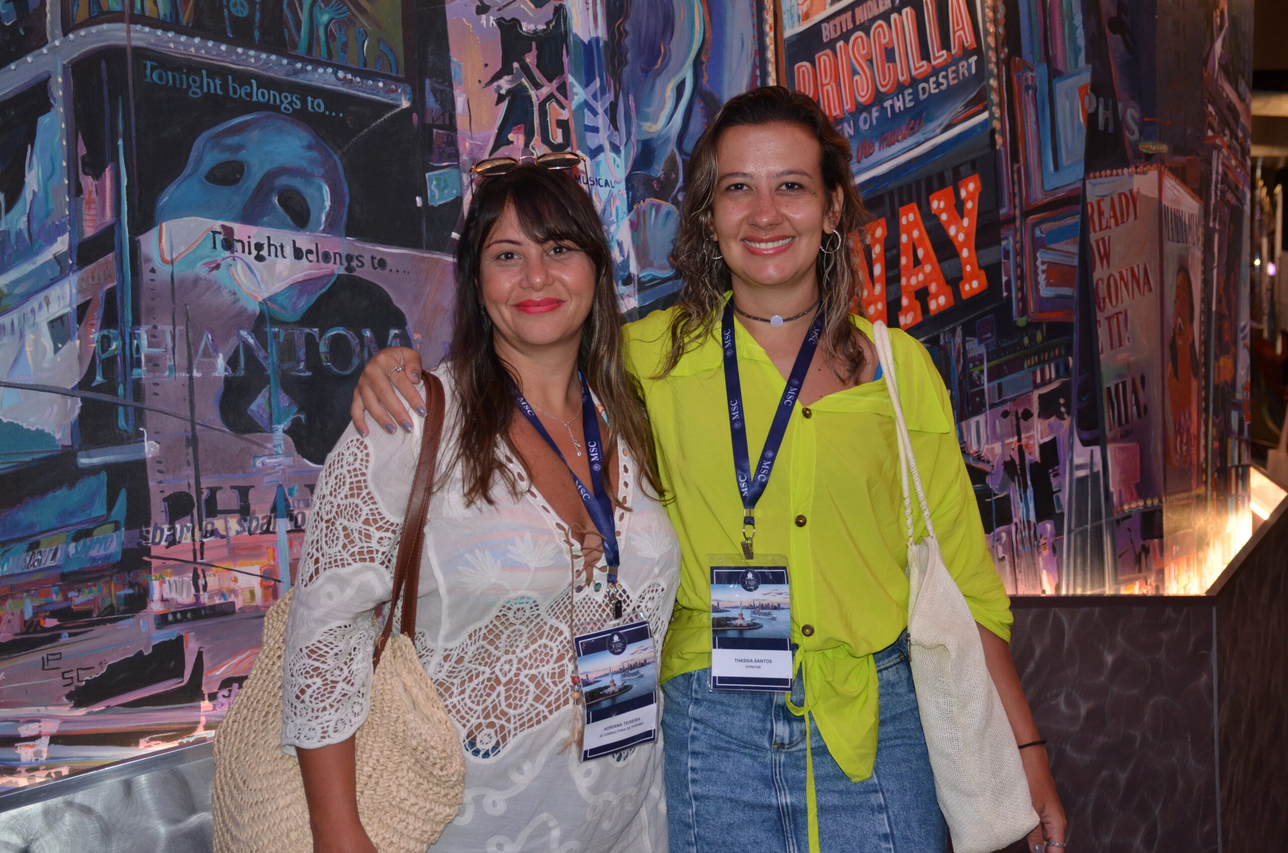 Adriana Teixeira, da AT Assessoria e Thassia Santos, da Hypetur Adriana Teixeira, da AT Assessoria e Thassia Santos, da Hypetur