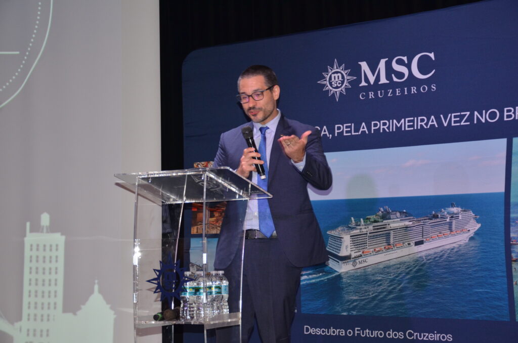 Ignacio Palacios, da MSC Brasil