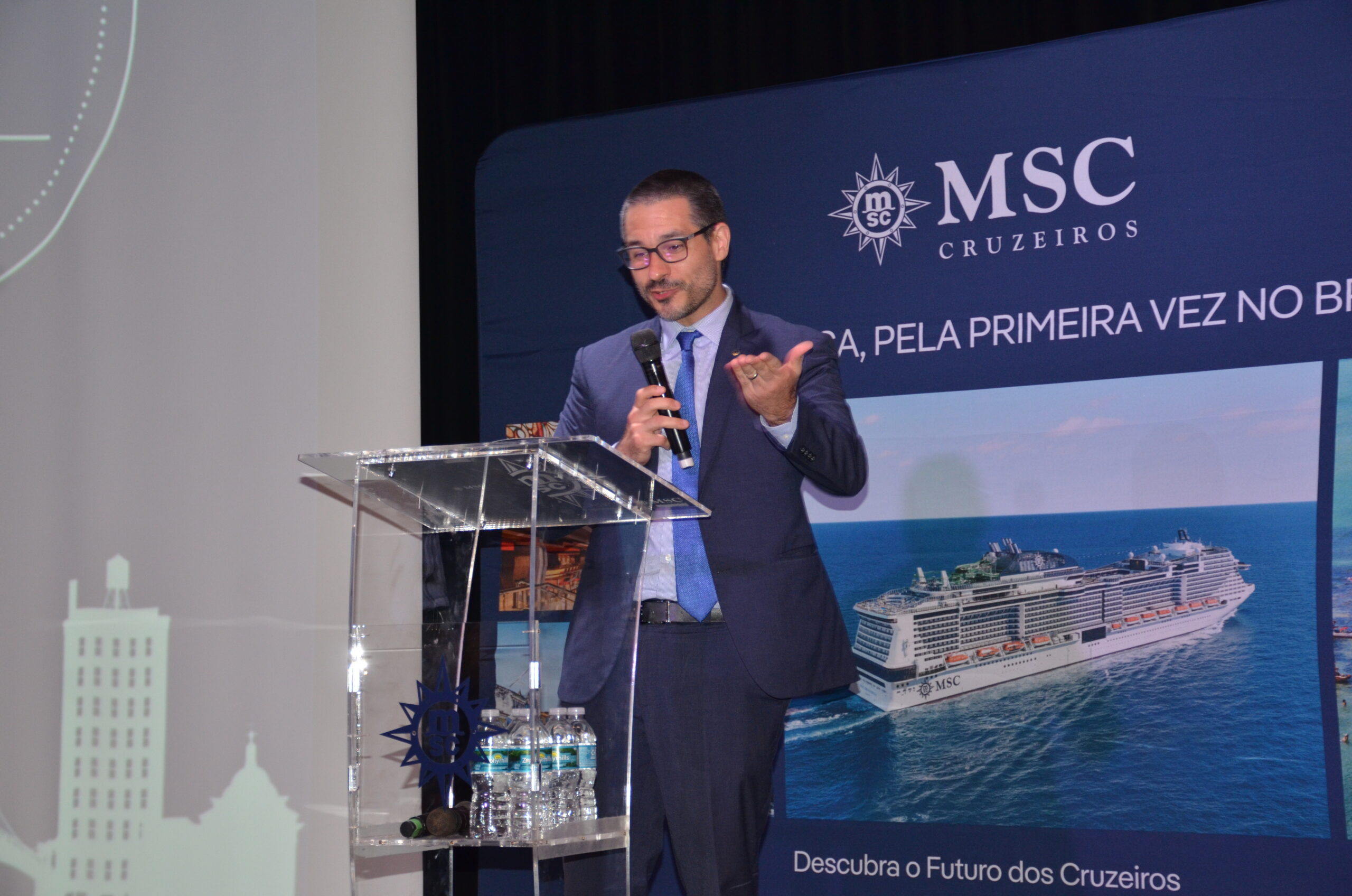 Ignacio Palacios, da MSC Brasil Ignacio Palacios, da MSC Brasil