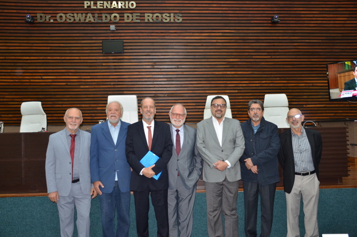 A cerimonia ocorreu na Câmara Municipal de Santos A cerimonia ocorreu na Câmara Municipal de Santos