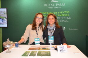 Fernanda Martins e Darlene Larocca, do Royal Palm