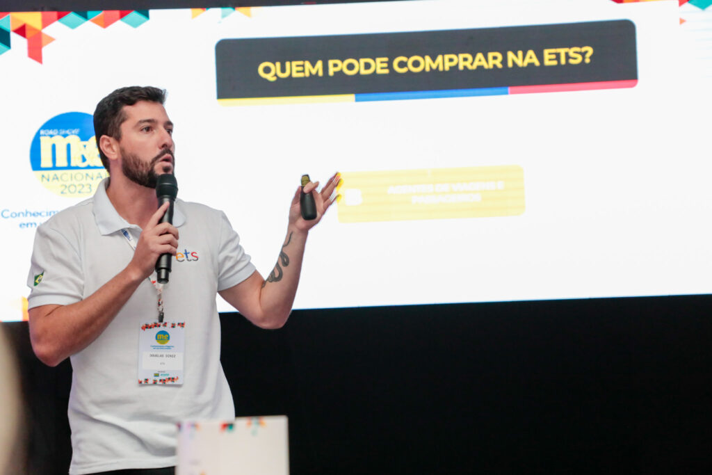 Douglas Diniz, supervisor de vendas e atendimento da ETS