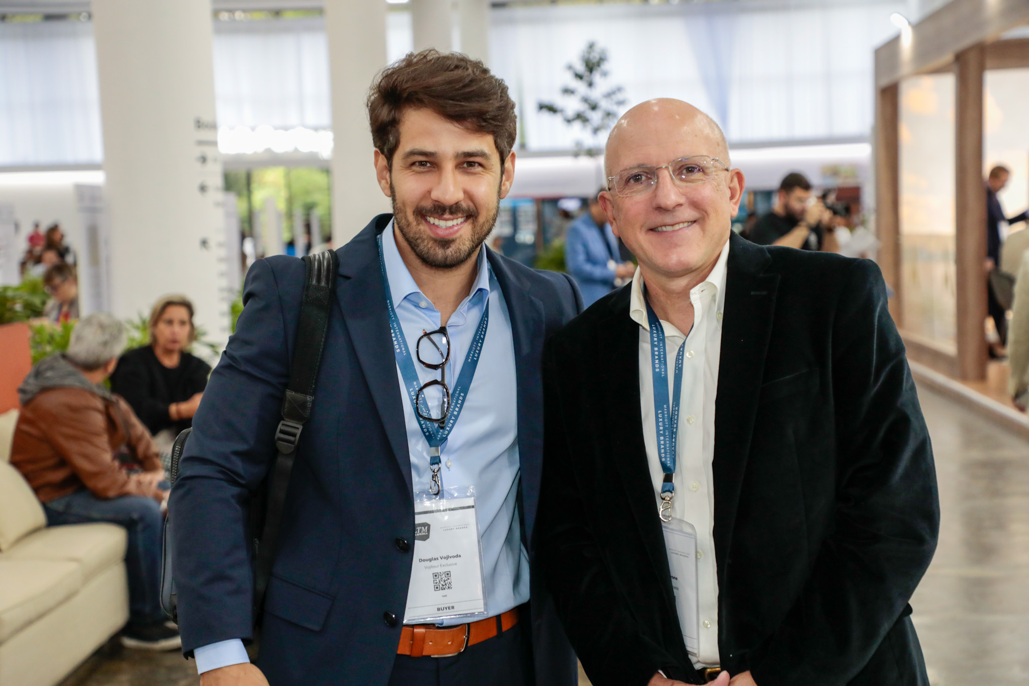 Douglas Vojivoda, da Vojitour Exclusive e Aldo Leone, da Agaxtur Douglas Vojivoda, da Vojitour Exclusive e Aldo Leone, da Agaxtur