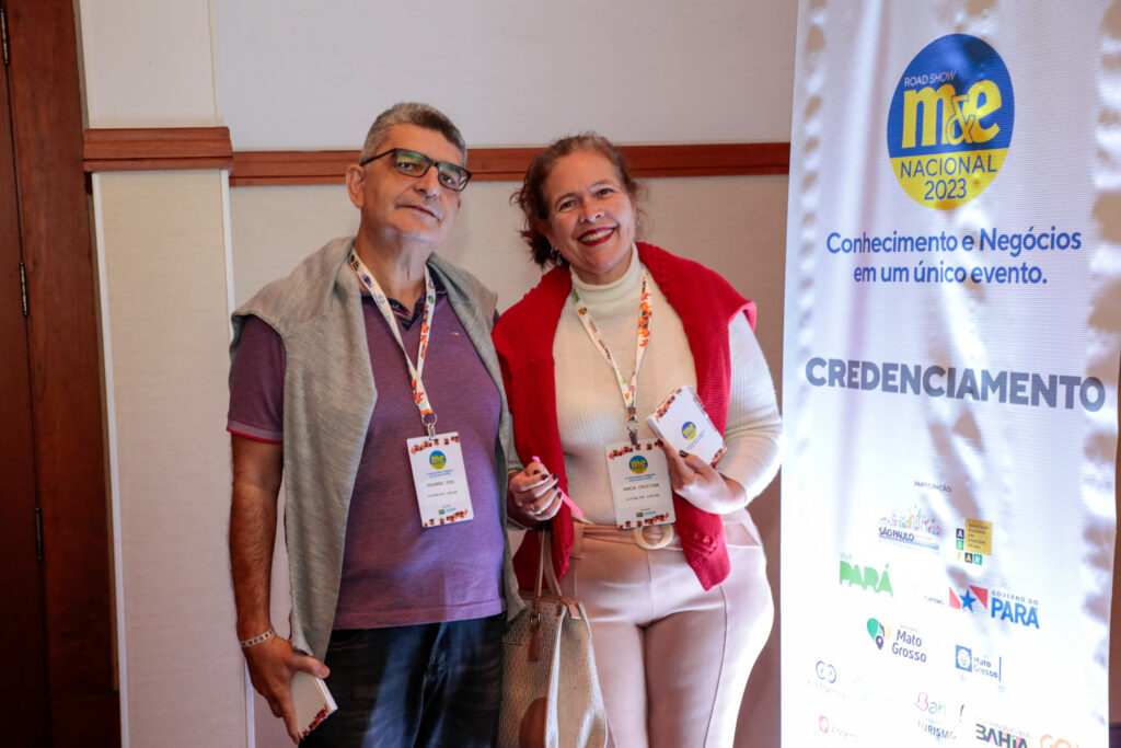 Eduardo Jose Alves, e Maria Cristina de Lima, da Alves&Lima Turismo