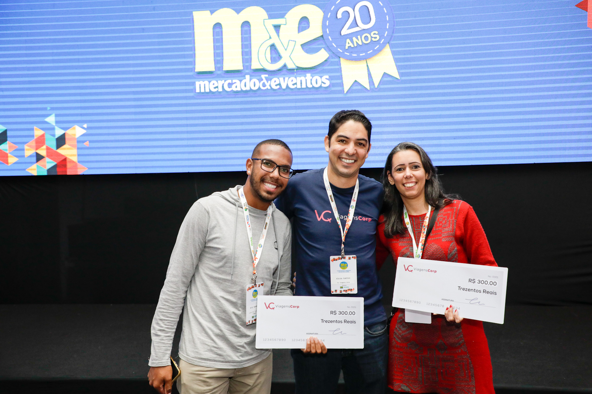 Éric Sandro, da Livre Tour Turismo e Viagem, Elcio Cattin, da VoagensCorp, e Elaine Donenichelli, da Domenich Viagens e Turismo, Éric Sandro, da Livre Tour Turismo e Viagem, Elcio Cattin, da VoagensCorp, e Elaine Donenichelli, da Domenich Viagens e Turismo,