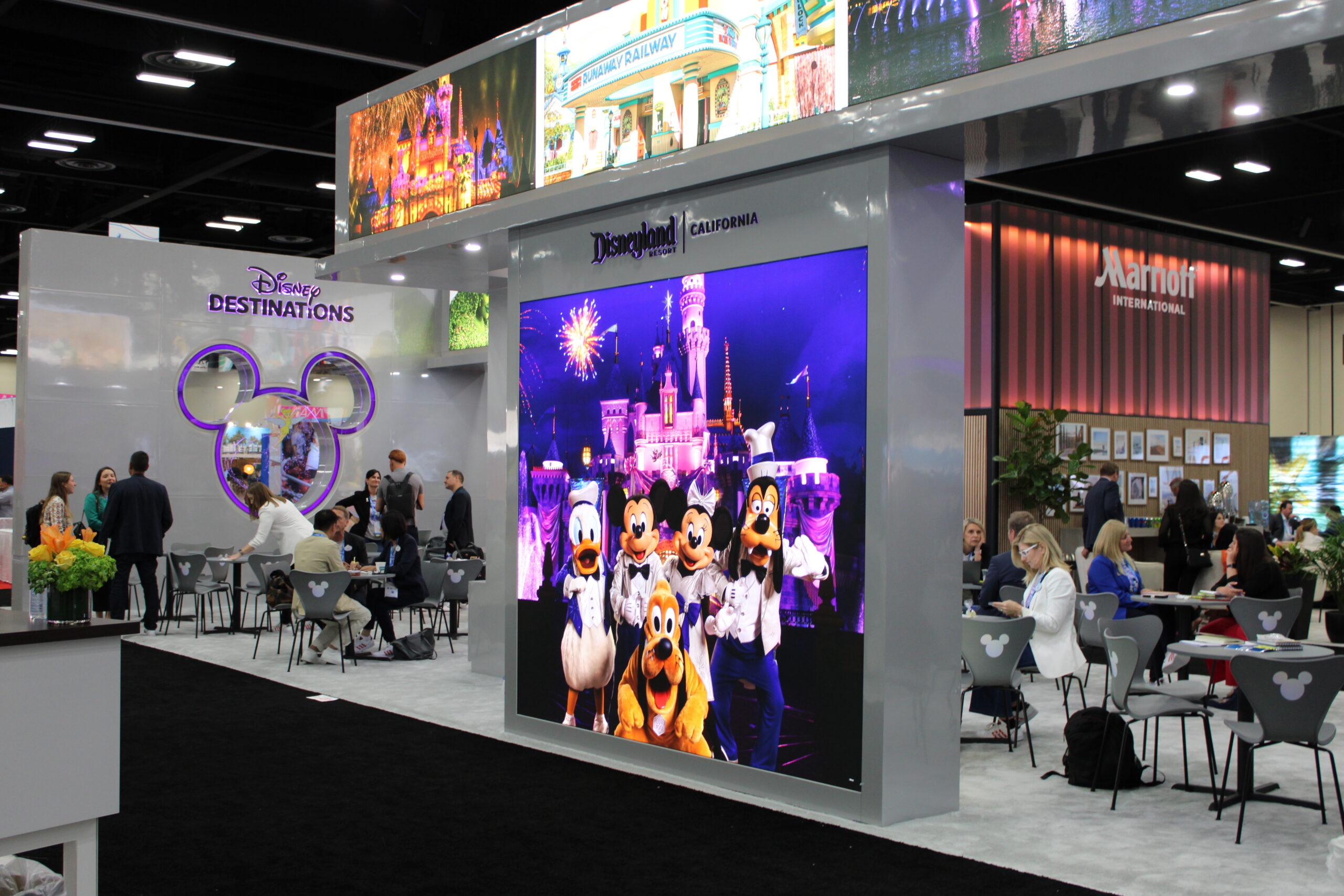 Estande da Disney Estande da Disney