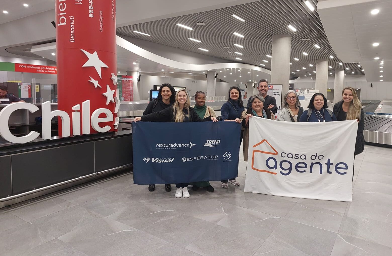 B2B da CVC Corp promove famtour para o Chile em parceria com a Casa do Agente B2B da CVC Corp promove famtour para o Chile em parceria com a Casa do Agente