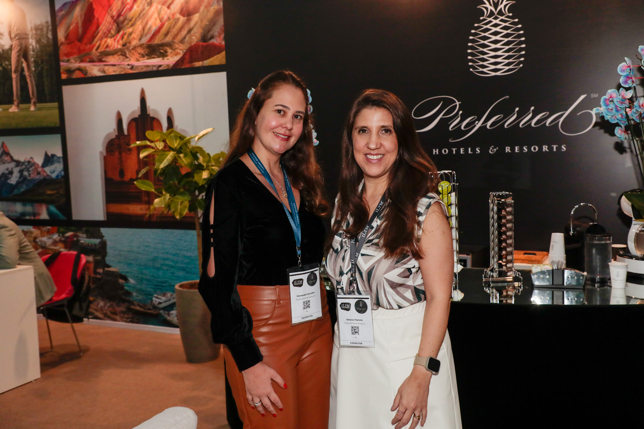 Fernanda Carvalho e Simone Marlote, do Preferred Hotels & Resorts